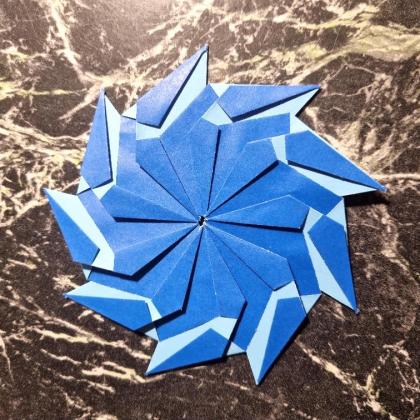 Blue Nonagon