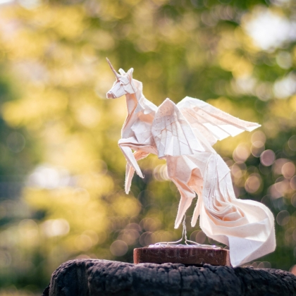 Winged unicorn