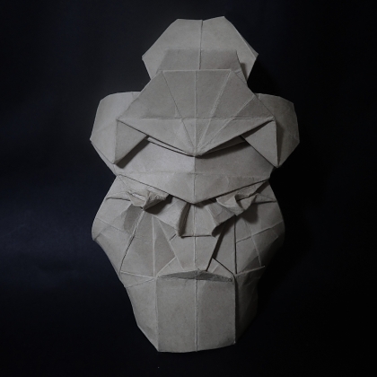 Sumo wrestler mask